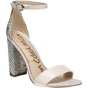 Sam Edelman Yaro Nude/Snake Heel